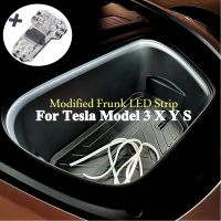 【CC】 Brighten Strip Modified Lighting for Tesla 3 Y S X 5M Silicone Led Interior Car Bar