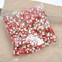 hot【DT】 50Pcs Multi-colored Foam Mushrooms Miniatures for Garden Bottle Landscape Figure