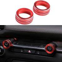 For Mazda 3 2019 2020 2021 Knob Ring Protection Cap Decorative Circle Car Accessories