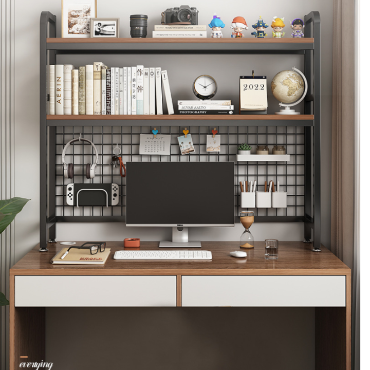 Multifunctional Double-Layer Storage Shelf: Desktop Storage Rack