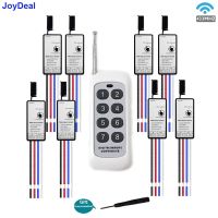 Wireless Remote Control Switch DC 5V 12V 24V 3A RF Relay 1CH Receiver With Transmitter For LED Strip Kitchen Cabinet Lamp Lights