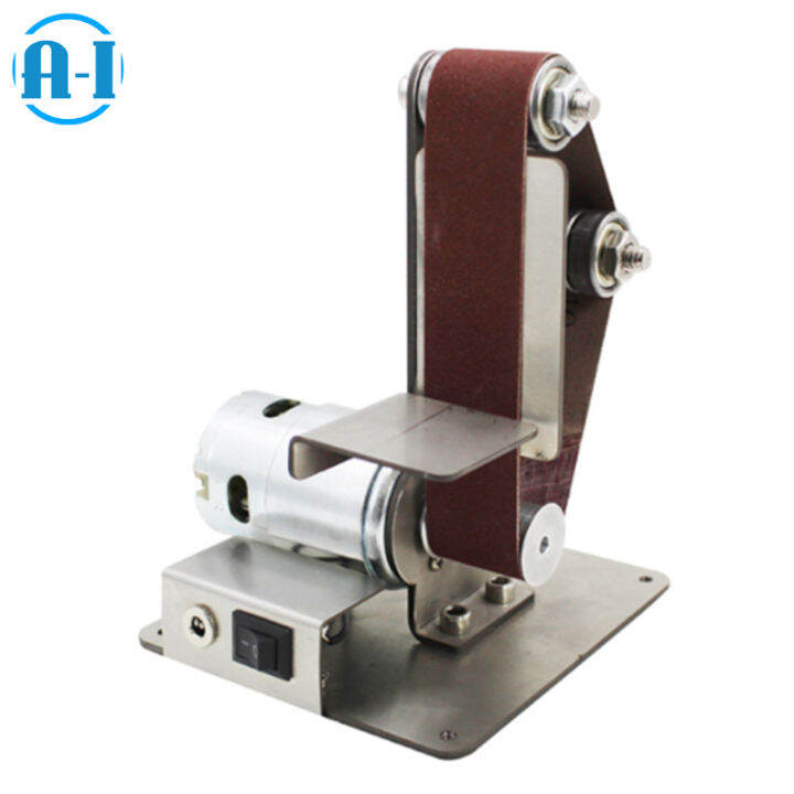 AI Mini DIY Belt Sander Sanding Grinding Machine Abrasive Belts