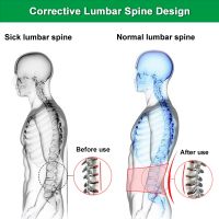 Komzer สายรัดหลังสำหรับแก้ปวดหลังล่าง,เข็มขัดซัพพอร์ทเอวกระดูกเอวหนังป้องกันการลื่นไถลปรับได้สำหรับผู้ชายและผู้หญิง