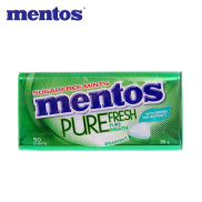 KẸO NGẬM KHÔNG ĐƯỜNG HƯƠNG BẠC HÀ SPEARMINT PURE FRESH SUGAR FREE MENTOS