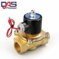 2W025-N08/DC12V 24V 110V 220V 1/4"NPT Brass Electric Solenoid Valve Normally Closed Water  Air  Diesel Valves