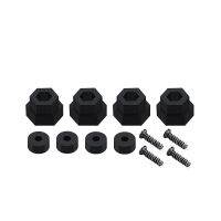 4PCS 5Mm To 12Mm Wheel Axle Shaft Combiner Wheel Hex Adapter for WPL D12 C24 B36 MN D90 MN99S RC Car Upgrade Parts