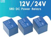 10A รีเลย์ไฟฟ้าอัจฉริยะรีเลย์โมดูลรีเลย์ไฟฟ้ารีเลย์3V 5V 6V 9V 12V 24V 48V SRD-09VDC-SL-C SRD-12VDC-SL-C