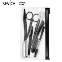 SEVICH Eyebrow Tools Set 6pcs Multipurpose Portable Grooming Kit