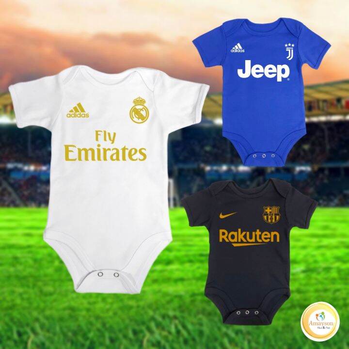 Amayson Soccer Jersey Theme Baby Onesies Lazada PH