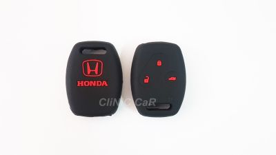 ซิลิโคนแบบหนา หุ้มกุญแจรีโมท แบบหุ้มเต็ม Honda รุ่น 3 ปุ่ม