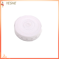 YESHE ด้ายสำหรับเย็บ ปุ่มปุ่มสำหรับผู้หญิง การเย็บแบบแบน ความยืดหยุ่นของร่างกาย เข็มขัดหดได้ ปรับได้ปรับได้ เข็มขัดสายพาน รูกระดุม สายคาดเอวยางยืด