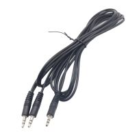 3.5mm 1/8" TRS 3 Pole Male to 2x 1/8" Male Audio Aux Stereo Headphone Adapter Converter Splitter Cable 5ft Headphones Accessories