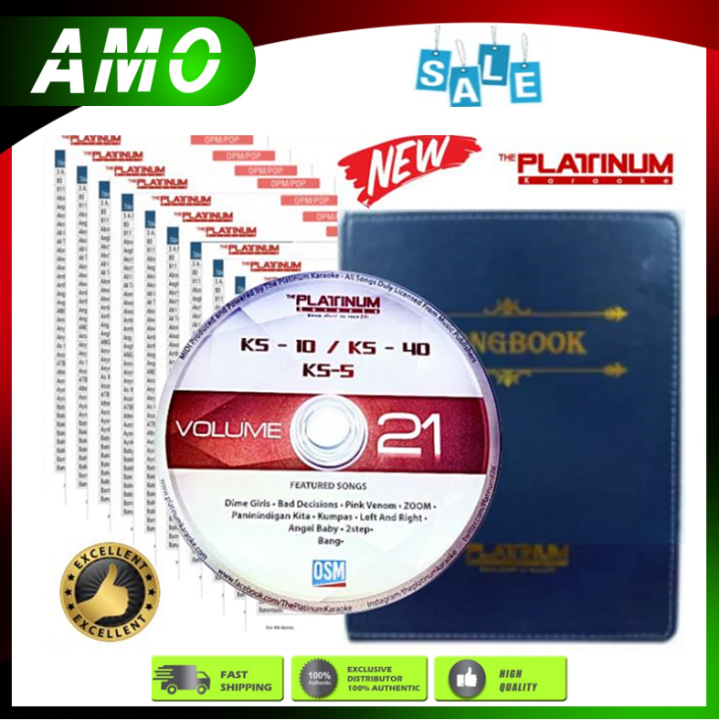 Platinum KS5 / KS10 / KS40 / JUNIOR 2 / KBOX 2 Songbook & Updated
