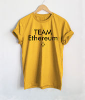 TEAM ETHEREUM เสื้อยืด เสื้อยืดสกรีน เสื้อคริปโต เสื้อ ETH อีเธอเรียม Crypto Currency เสื้อบิตคอย