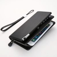 「Layor wallet」กระเป๋าตังค์สำหรับผู้ชาย39,กระเป๋าที่ใส่บัตรกระเป๋าเงินหนัง PU มีซิปสำหรับนักธุรกิจชาย K114กระเป๋าคลัตช์แบบยาว