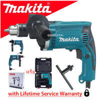 MAKITA สว่านกระแทก 13mm. รุ่น HP-1630 พร้อมกล่องเก็บเเละอุปกรณ์ ราคาถูกสินค้ามีประกัน คุ้มค้าใช้งานได้จริง อึดทน รอบเเรง กำลังไฟ 780W AAA Hammer Drill