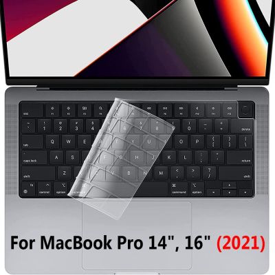 Ultra Thin Waterproof TPU Keyboard Cover Protector Film Skin For MacBook Pro 14 16 inch M1 Max 2021 A2442 A2485 Keyboard Accessories