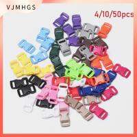 VJMHGS 4/10/50pcs พลาสติก 3/8andquot; 10mm โค้ง เครื่องมือกลางแจ้งสายรัด อะไหล่กระเป๋าค่าย สายคล้องคอสุนัข หัวเข็มขัดด้านข้าง