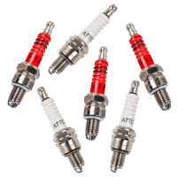 ✸▬ 1/2Pcs Racing Spark Plug 3 Triple Electrode A7TC A7TJC For GY6 CG 50 70 110 125 150CC Motorcycle Atv Scooter Dirt Bike Go Kart