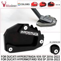 ﹊❣☾ For Ducati Hyperstrada 939 SP Hypermotard 939 950 950SP Motorcycle Side Stand Enlarge Extension Kickstand Accessories Motorbike