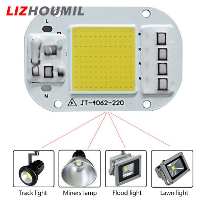 LIZHOUMIL แหล่งจ่ายไฟชิป LED แรงดันสูงขับฟรี220V 20W/30W/50W
