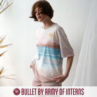 BULLET BY ARMY OF INTERNS เสื้อยืด oversize tee / ลายปริ้นท์