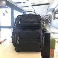 【】【Ready Stock】 Tumi96578d3 mens business backpack, leisure travel bag, nd first layer leather computer backpack