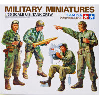 Tamiya 35004 135 Scale US Tank Crew ทหาร Miniatures ทหารรูปของเล่นพลาสติกประกอบชุด