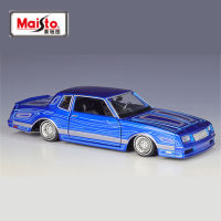 Maisto 1:24 1986 Chevrolet Monte Carlo SS Alloy กีฬารถรุ่น Diecasts โลหะของเล่นรถแข่งรุ่นจำลองเด็กของขวัญ