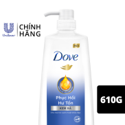 Dầu xả Dove Phục Hồi Hư Tổn tái tạo tóc hư tổn cho mái tóc suôn mượt 610g