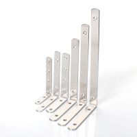 ☄﹍▧ 1Pcs Stainless Steel Triangle Bracket Wall Shelf Bracket Furniture Hardware Wall Support