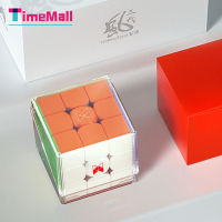 Timemall Qiyi Xmd Wind 3X3X3 Magic Cube Magnetic Levitation Dual Positioning Speed Cube Puzzle ของเล่น