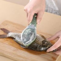 Household Fish Cleaning Scale Planer Scraper Kitchen Gadget Removal Brush Cutter Fishing Brush Cutter Fish Skin Brush Scraping