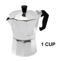 สินค้าใหม่ Moka Pot มอคค่าพอท หม้อชงกาแฟมอคค่าพอท 1 คัพ moka pot 1 cupม้อชงกาแฟมอคค่าพอท 1 คัพ moka pot 1 cup  หม้อต้มกาแฟ ราคาถูก พร้อมจัดส่ง