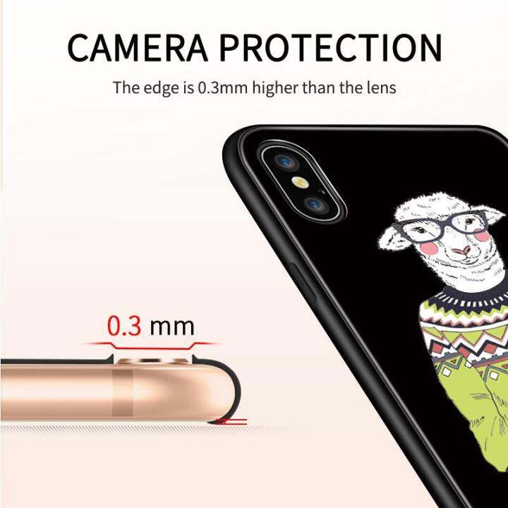 เคสฝาหลังกระจกนิรภัยมันวาวสำหรับ-oppo-reno10-pro-5g-ลายผู้ชายแฟชั่นสร้างสรรค์ของนายสัตว์เคสโทรศัพท์