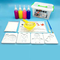 【Hot Sale Item】จิ๊กซอว์น้ำ DIY แม่พิมพ์ของเล่นเด็ก Water Solution Sensory Molding Toy Birthday Gift