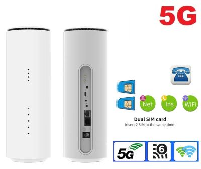 5G Router 2 SIM WiFi 6 5G เราเตอร์ 2 ซิม รองรับ 5G 4G ทุกเครือข่าย Fast and Stable