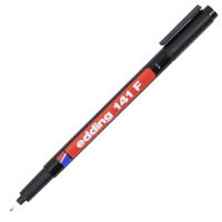 EDDING ปากกาอเนกประสงค์ 0.6 mm. ลบไม่ได้ 141 F (Permanent OHP Marker)
