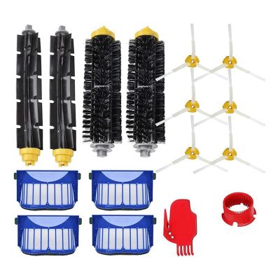 Replacement Main Brush Side Brushes HEPA Filters for iRobot Roomba 600 Series 630 650 Robot Vacuum Cleaner Accessories