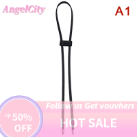 ?AngelCity กระเป๋าหนัง PU แบบถอดออกได้สำหรับผู้หญิงกระเป๋าเปลี่ยนทรงถังแบบ DIY มีเชือกรูดกระเป๋าอุปกรณ์เสริมสำหรับกระเป๋า