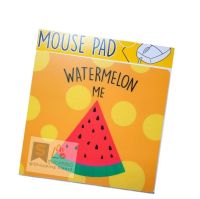 แผ่นรองเม้าส์ ลายแตงโม Watermelon Mouse pad