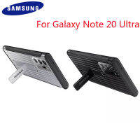 ต้นฉบับ Samsung Note 20อัลตร้ายืนกรณีสุดยอดเต็มฝาครอบป้องกันสำหรับ Galaxy Note 20อัลตร้ายากเกราะกรณีที่มีโลโก้