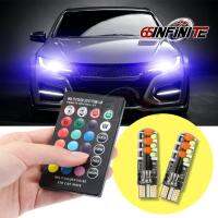 ใหม่ล่าสุด 65Infinite (แพ๊คคู่ COB RGB T10 12SMD) 2x COB RGB LED T10 12SMD หลอดไฟหรี่ ไฟหรี่รถยนต์ ไฟหรี่มอเตอร์ไซด์ ไฟห้องโดยสาร ไฟประตู ไฟส่องเท้า COB RGB รุ่นใหม่ ให้แสงสวยกว่า เปลี่ยนสีได้ ปรับค่าได้ละเอียดกว่า ตั้งค่าด้วยรีโมท จำค่าอัตโนมัติ