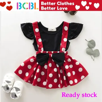 Minnie mouse dress hot sale for 12 month old