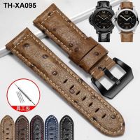 leather watch strap substitute Songtuo 9 EFR303 seagull barrel