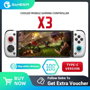 GameSir X3 Type C Gamepad Mobile Phone Controller with Cooling Fan for  Cloud Gaming Xbox Game Pass, STADIA, xCloud, GeForce Now