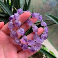 Natural Purple Quartz Bracelet Birthstone Bracelets Amethysts - Jewelry Crystal - Aliexpress