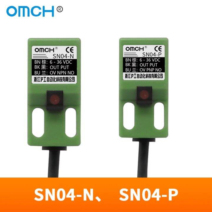 OMCH SN04-N Famous SN04N 4mm Approach Sensor NPN 3 wire NO 6-30V DC ...