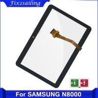 10.1 For Samsung Galaxy Tab 2 GT-P5100 P5100 P5110 N8000 Touch Screen Panel Digitizer Front Glass parts