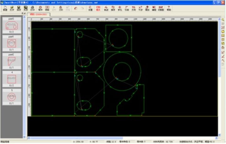 smartnest-english-language-cnc-plasma-cutting-machine-nesting-software